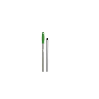   Igeax élelmiszeripari aluminium nyél menetes 130cm-es 22 mm átmérőjű, zöld