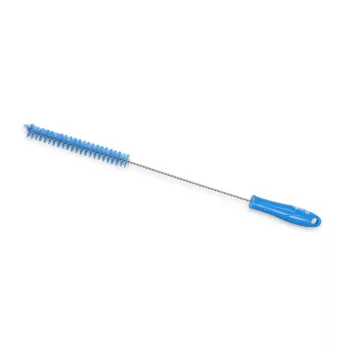   Igeax élelmiszeripari kémcső-, és üvegtisztító kefe, átmérő 20mm, hossz 50cm, kék