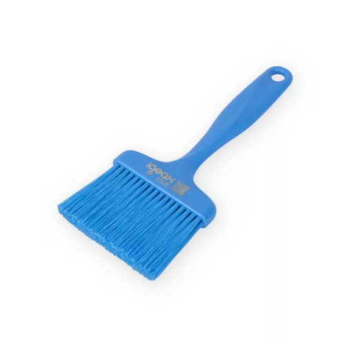 Igeax élelmiszeripari ecset lapos kék 85mm széles 0,2 mm puha sörtével