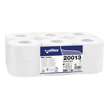   Celtex Mini toalettpapír 2 réteg, cellulóz, 130m, 9,2x18cm, 12 tekercs/zsugor