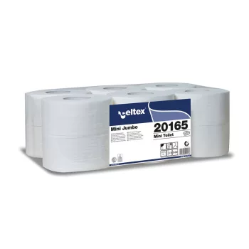   Celtex Mini toalettpapír 2 réteg, cellulóz, 160m, 12 tekercs/zsugor