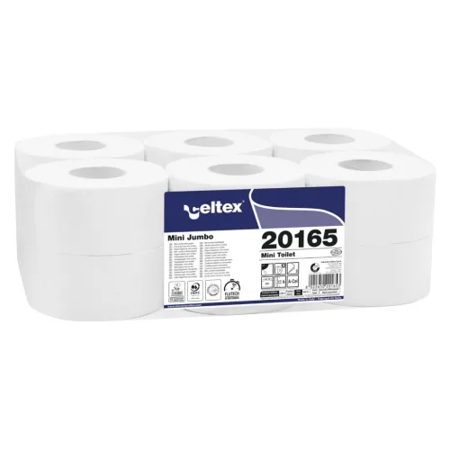 Celtex Mini toalettpapír 2 réteg, cellulóz, 160m, 12 tekercs/zsugor