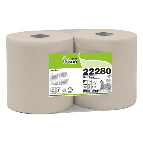 Celtex E-Tissue Maxi toalettpapír 26,5cm 2 réteg, 280m, 6 tekercs/zsugor