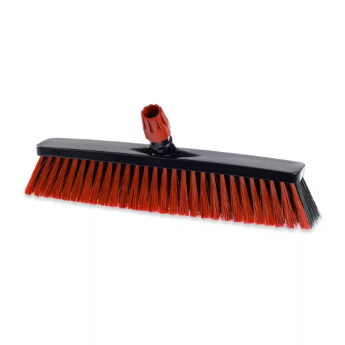 IGEAX ipari tolóseprű 45 cm, döntött, erős szálú piros