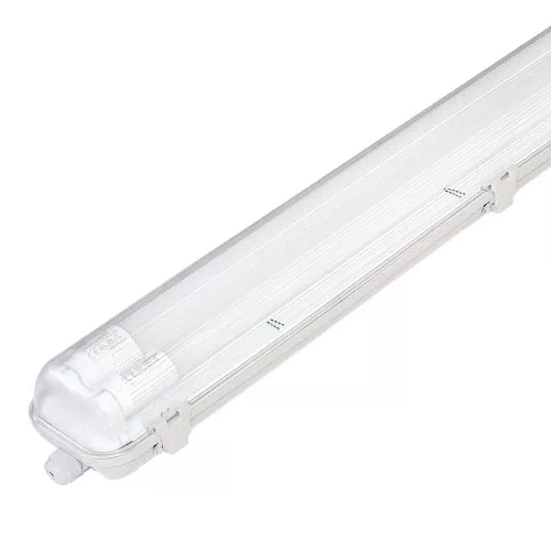 Commel LED armatúra lámpatest, por és víz mentes, 2db LED fénycsővel 2x18 W 126 cm 6500k