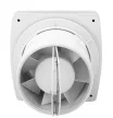 Commel elszívó ventilátor 100 mm, záró lamellával, golyóscsapágyas 12 W, 95 m³/h , 34 dB