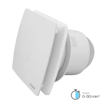   Commel elszívó ventilátor 150 mm, időzítővel, záró lamellával, golyóscsapágyas  18 W, 240 m³/h , 34 dB