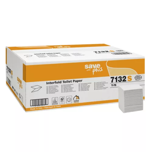 Celtex Save Plus hajtogatott toalettpapír recy, 2 réteg, 11x18cm, 36x250 lap