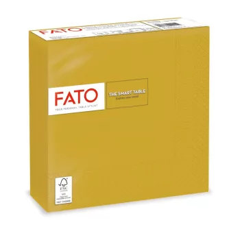 Fato Szalvéta 33x33cm arany 2 rétegű 50 lap/csomag