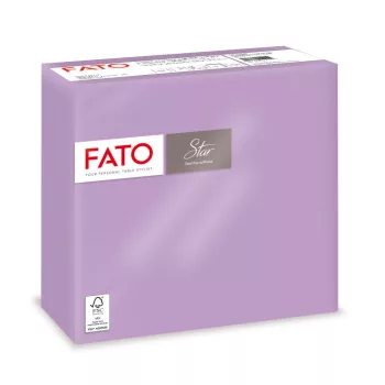   Fato Sztár szalvéta 2 rétegű 38x38cm lila 40 szál/csomag 