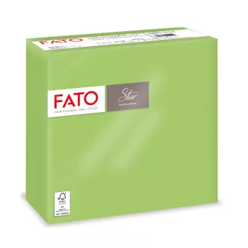   Fato Sztár szalvéta 2 rétegű 38x38cm almazöld 40 szál/csomag