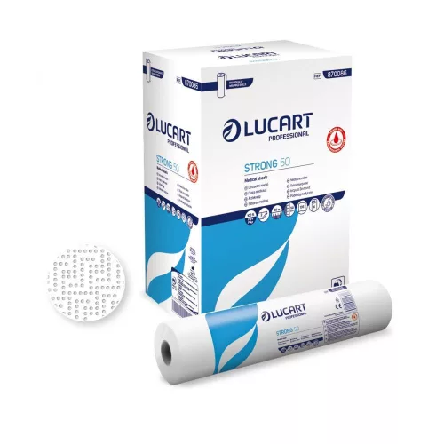 Lucart Strong 50 Joint orvosi papírlepedő, 2 rétegű 50 cm, 50 m