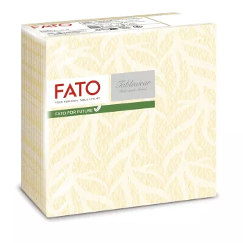 Fato Airlaid szalvéta 40x40cm Reef pezsgő 50 lapos