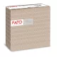 Fato Airlaid szalvéta 40x40cm Csipke mogyoró 50 lapos