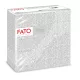 Fato Airlaid szalvéta 40x40cm Mosaic silver 50 lapos