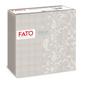 Fato Airlaid szalvéta 40x40cm Drops galamb szürke 50 lapos