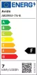 Avide LED 7W G9 NW 4000K fekvő