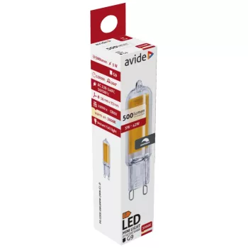 Avide LED 5W G9 COB WW 3000K Dimm.