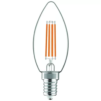 Avide LED Filament Candle 4.9W E14 NW 4000K Super High Lumen