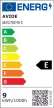 Avide LED Filament Globe 9W Fényerőszabályzós E27 NW 4000K