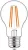 Avide LED Filament Globe 7W E27 WW 2700K