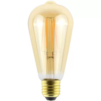   Avide LED Filament ST57 7W Fényerőszabályzós Borostyán E27 WW 2500K