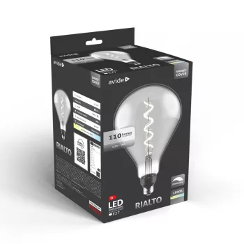   Avide LED Jumbo Filament Rialto Smokey 4.5W E27 2200K Fényerőszabályzós