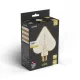 Avide LED Jumbo Filament Love Amber 4.9W E27 2200K Fényerőszabályzós