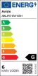 Avide LED Jumbo Filament Eshima 190x255mm Smoky 6W E27 2400K Fényerőszabályzós