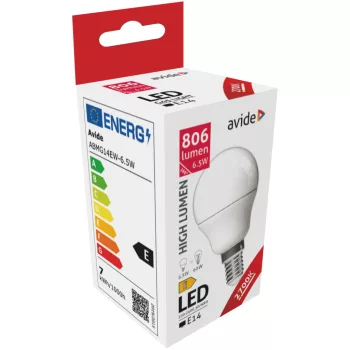 Avide LED Globe Mini G45 6.5W E14 EW 2700K