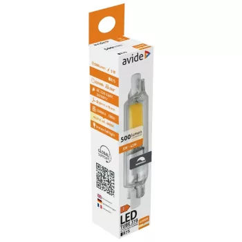 Avide LED 5W R7S 18x78mm NW 4000K Dimm.