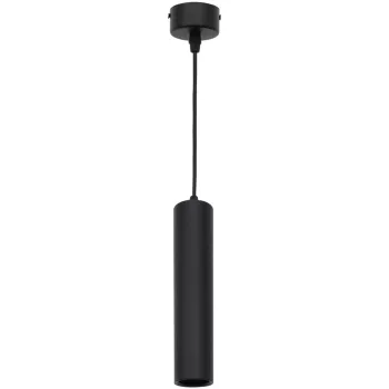 Avide Függeszték GU10 Lámpatest Kerek Fekete 100mm