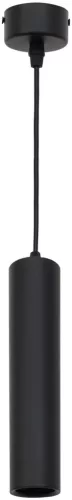 Avide Függeszték GU10 Lámpatest Kerek Fekete 100mm