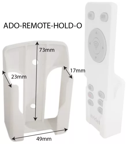 Avide Design Oyster Fali Tartó 1-es típusú Távirányítóhoz