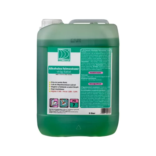 Brilliance® Alkoholos felmosószer virág illattal 5 liter