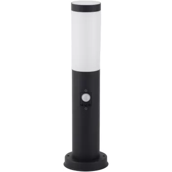   Avide kültéri álló lámpa Boca 1xE27 PIR 450mm IP44 Fekete