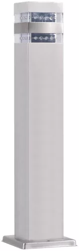 Avide kültéri álló lámpa Jolla LED 2W WW 500mm IP44 Szatén Nikkel