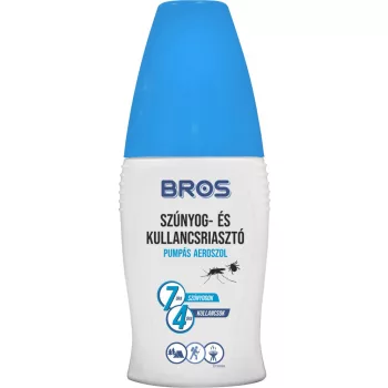 Bros Plus szúnyog és kullancs riasztó pumpás 100ml