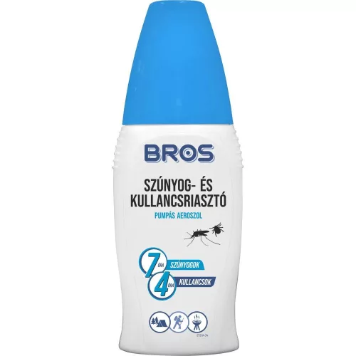 Bros Plus szúnyog és kullancs riasztó pumpás 50ml