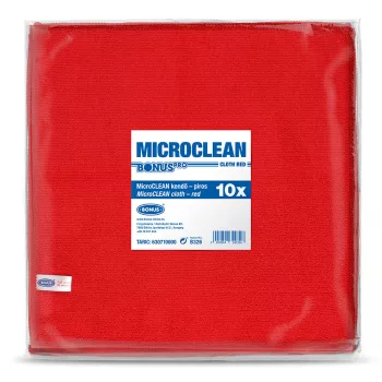   Bonus Mikroszálas univerzális kendő 32x32cm piros 10 darabos