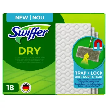   Swiffer Sweeper száraz padlótörlő kendő utántöltő 18db