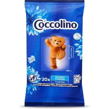   Coccolino illatkendő 20db-os Blue Fresh Sky szárítógépbe