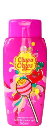 Chupa Chups tusfürdő 300 ml Strawberry