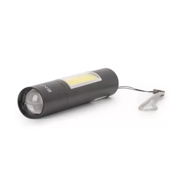   Entac Elemlámpa Újratölthető 3W 1200mAh (PowerBank funkció) csuklópánttal