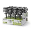 Entac Multifunkcionális Kerti Szolár Lámpa Láng Effekttel, átmérő 10cm, 12db WW SMD LED, 12db/kínáló
