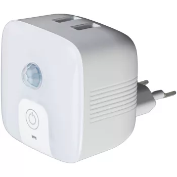 Entac Éjjeli Fény 3000K PIR szenzorral és 2 USB Porttal