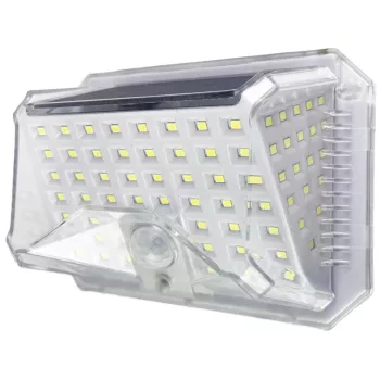 Entac Napelemes Műanyag Lámpa 1.5W SMD 3 mód PIR