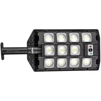  Entac LED Szolár Utcai Lámpa Távirányítóval, Mozgásérzékelővvel Autamata Dimm funkcióval, 1000lm