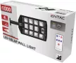 Entac LED Szolár Utcai Lámpa Távirányítóval, Mozgásérzékelővvel Autamata Dimm funkcióval, 1000lm