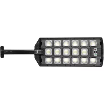   Entac LED Szolár Utcai Lámpa Távirányítóval, Mozgásérzékelővvel Autamata Dimm funkcióval, 1500lm